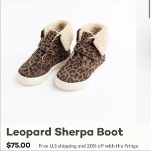 NWOT Freshly Picked Sherpa boots